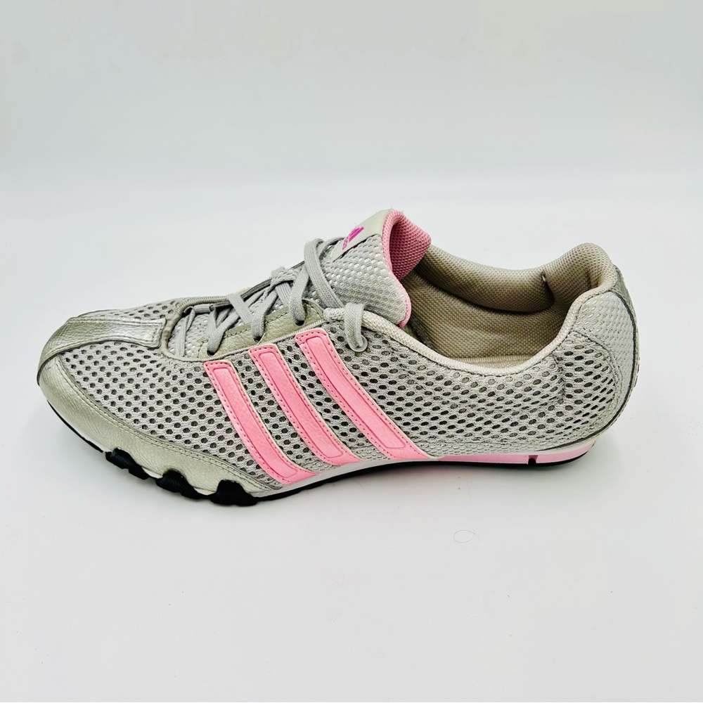 Adidas shoes CC Ride Trainers Pink Gray Silver running workout Women Size 9.5 - Picture 6 of 10